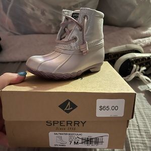 Toddler girl sperry boots